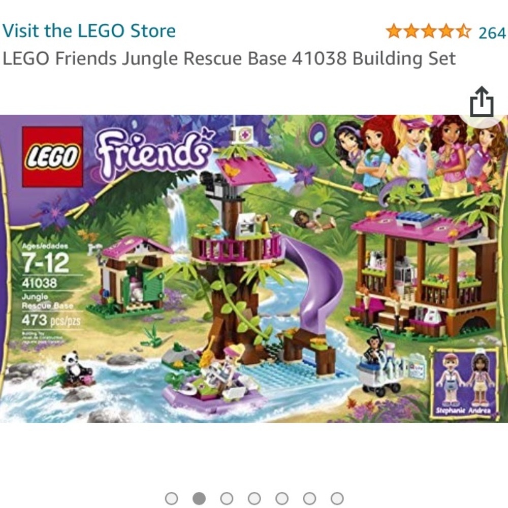 LEGO Friends jungle rescue sets